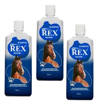 Comprar Kit 3 Shampo Para Cavalos Rex Galloper (750ml)