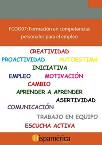 Competencias Personales Para El Empleo Fcoo07 - S.a. De C...