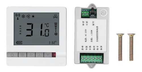 Ventilador, Bobina, Termostato, Control Microprogramado, Ina