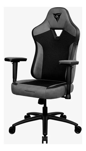 Cadeira de jogador Aerocool Thunderx3 Eaze Mesh Black de até 150 kg, cor preta, material de estofamento, malha