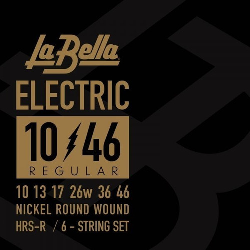 Imagem 1 de 1 de Encordoamento La Bella Regular 10/46 Para Guitarra