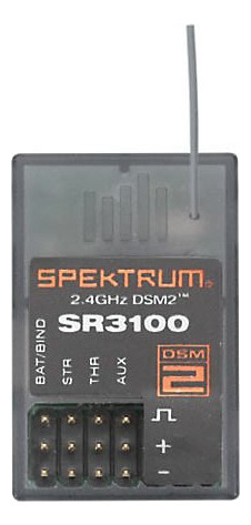 Spektrum Sr3100 Sr3100 Dsm2 3ch Receptor: Em402