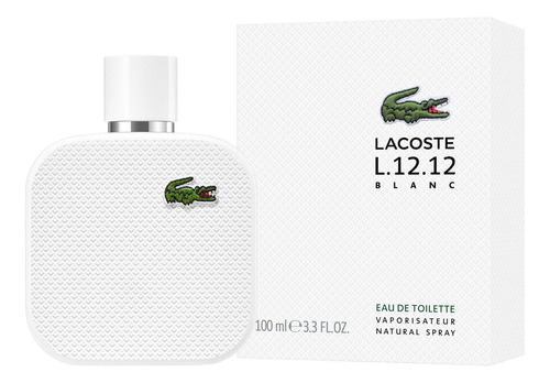 Lacoste L.12.12 Blanc Edt 100ml - mL a $4100