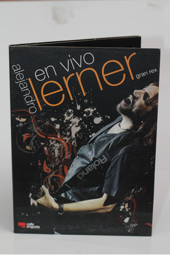 Dvd Alejandro Lerner En Vivo Gran Rex 2011