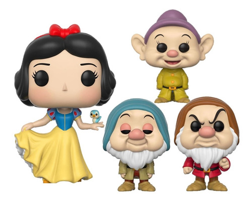 Funko Pop Blancanieves + Enanos * Snow White Disney