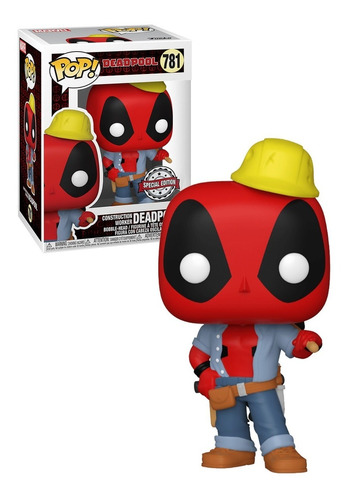 Funko Pop! Deadpool Construction Worker, Special Edition 781