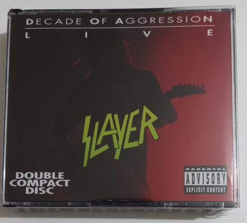 Slayer - Decade Of Agression Live Cd (def American Recording