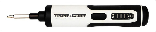 Kit Atornillador Inalambrico 1/4 3.6v 10nm 1.3ah Black&white Color Blanco Y Negro Frecuencia 60hz