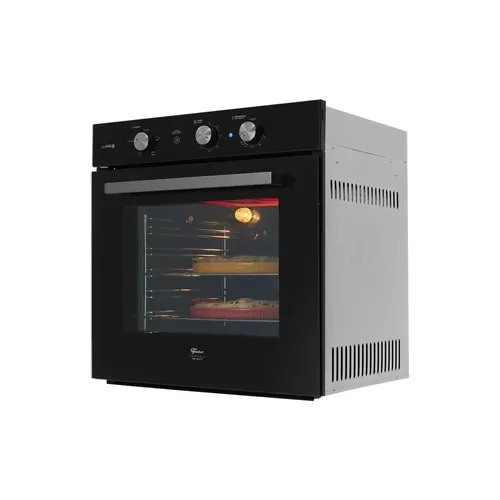 Forno Elétrico De Embutir Fischer Infinity 78l Com Air Fryer 78 Litros 60 Cm Preto Easyclean - Promo Wave