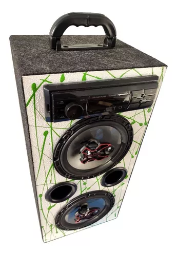 Caixa Bob Residencial Bomber Vertical 6 Ativa 100w Bluetooth