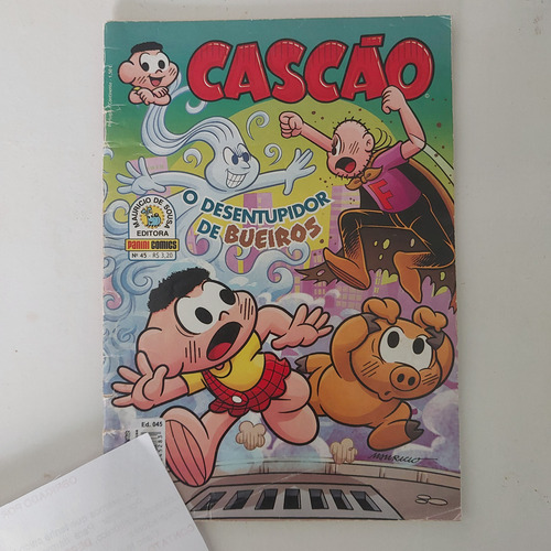 Hq Gibi Cascão 45 1a Série Editora Panini 2010 (Usado)