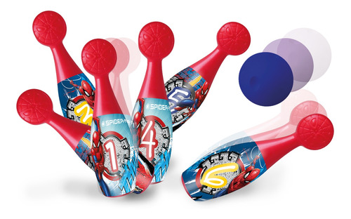 Set De Bowling Figura Spiderman Pronobel