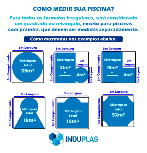Duas Capas Térmicas 14,70 X 4,60m E 2,0 X 2,0m 300 Micras