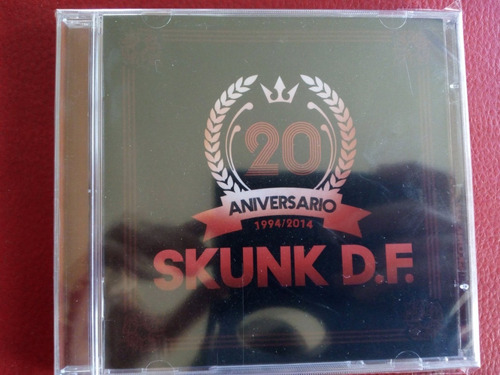 Cd Skunk D.f. 20 Aniversario 1994-2014 Sober Savia Eon Tz013