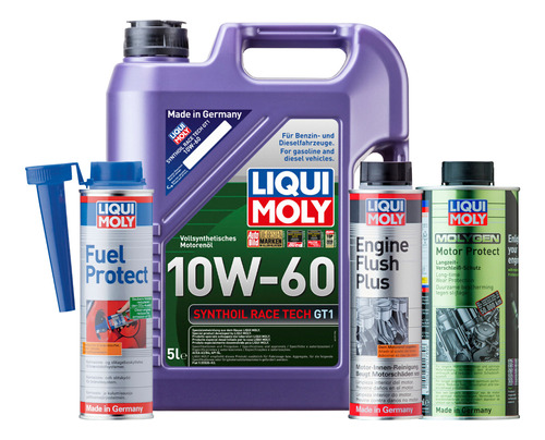 L Moly 10w60 Fuel Protect- Motor Protect Molygen Regalo
