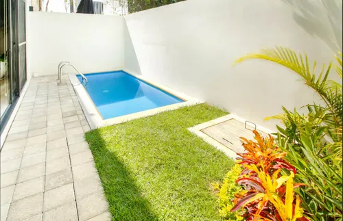 Casa Con Jardín Y Alberca Privada, Huayacan, Cancun.