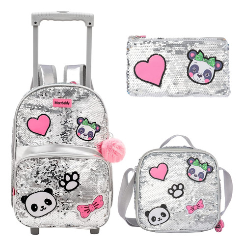 Egchescebo School Kids Mochila Con Ruedas Con Ruedas Trolley