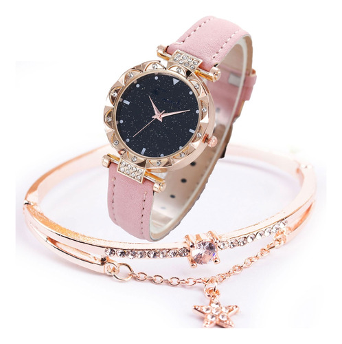 Set De Regalo De Reloj Y Pulsera Para Mujer