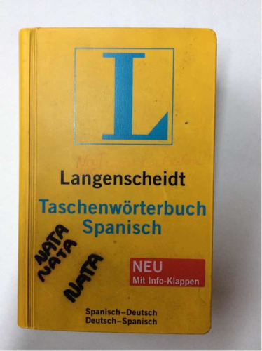 Diccionario Alemán-español - Español-alemán- Langenscheidt