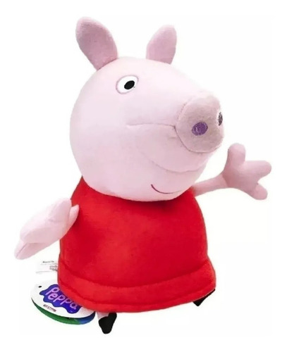 Imagen 1 de 5 de Peluche Peppa Pig 30 Cm Ax Toys Playking Prm