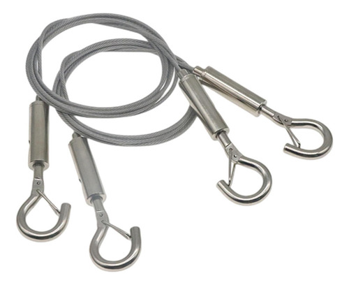 3 Kit De Arame Para Pendurar Quadro Em 2 Unidades Cabides De