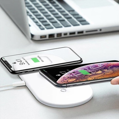 Imagen 2 de 2 de Cargador Inalámbrico Rápido 18w - 3 En 1 Para iPhone Baseus