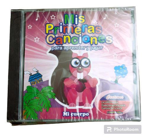 Mis Primeras Canciones Para Aprender Y Jugar - Mi Cuerpo -cd