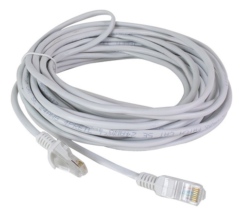 Cable Red Ethernet Rj45 Lan Patch Cord 10 Metros De Fabrica