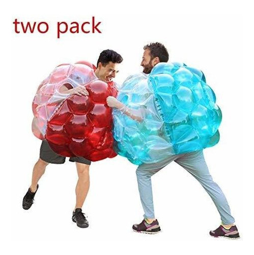 Sunshinemall 2 Pc Bumper Balls, Cuerpo Inflable Bubble Ball