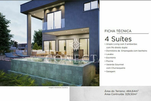 Imagem 4 de 4 de Venda | Residencial Itahyê | 484m² | 4 Suítes | Moderna - Cncl1362