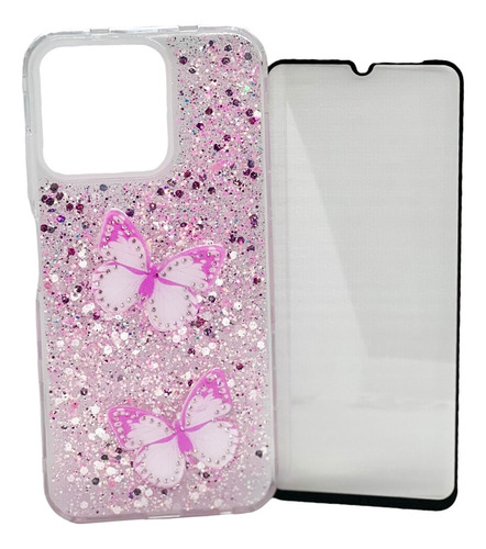 Funda Zte Axon 50 Lite / V50 Smart + Cristal Protector 3en1