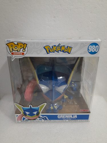 Funko Pop Pokemon Greninja 10 Pulgadas Jumbo Target Nuevo (Usado)