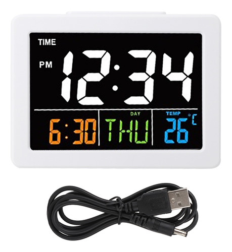 Descuento. Aplicable A: Reloj Despertador Sencillo De