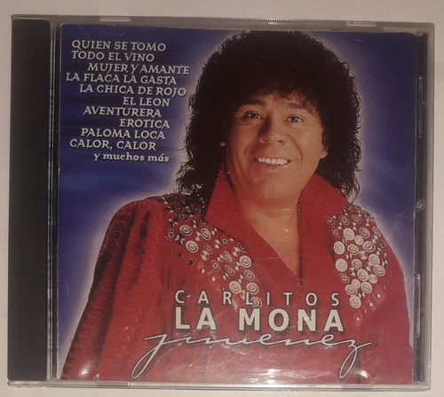 Carlitos Mona Jimenez Cd Carlitos Mona Jimenez 2000 Original