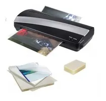 Comprar Termolaminadora Oficio + 100 Mica A4 + 100 Micas Carnet Aa