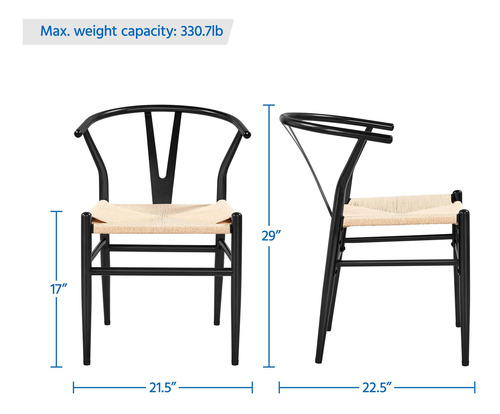 Silla De Comedor Y-shape Diseño Moderno Y Cómodo