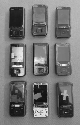 Lote Com 9 Celulares Nokia 5610 Slide (leia A Descrição)