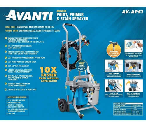 Maquina Para Pintura Sin Aire, Avanti Airless (Usado)