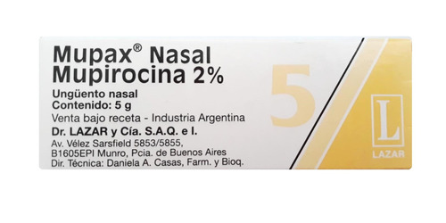 Mupax Nasal  5 Gr