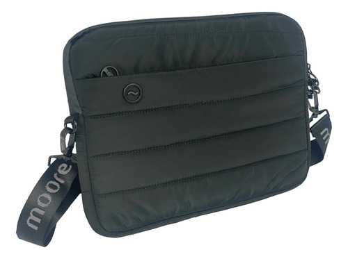 Funda Para Laptop 13  Negro Mate Moorebags