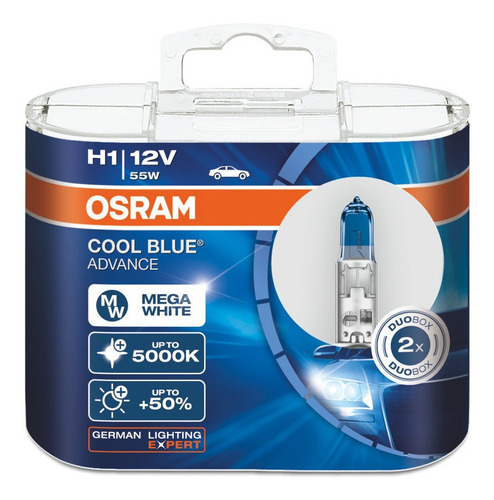 Bombillo Osram H1 Cool Blue Advance Somos Tienda Fisica