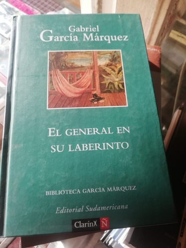 El General En Su Laberinto García Márquez Tapa Dura Ed Sudam