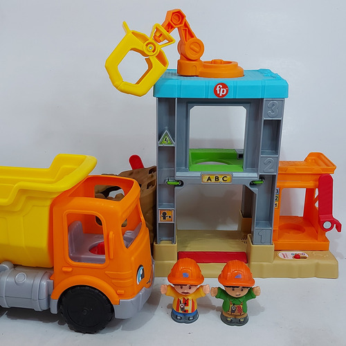 Playset Little People Load Up 'n Learn / Construcción Sonido