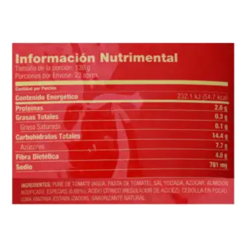 Salsa De Tomate Contadina 3kg Para Pizza Deliciosa!
