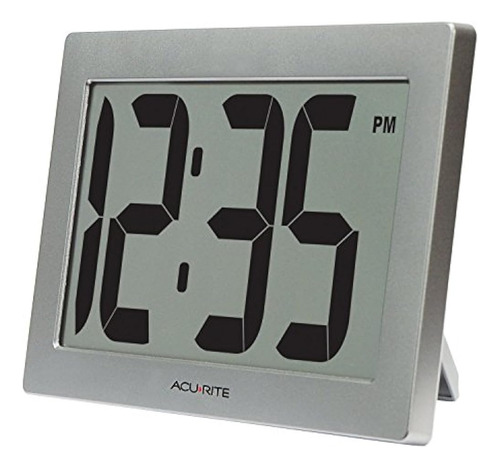 Reloj Digital Grande Acurite 75102 95 Con 375 Dígitos Y Tecn
