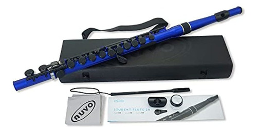Flauta Nuvo, Azul Metalizado/negro (n235sfbb)