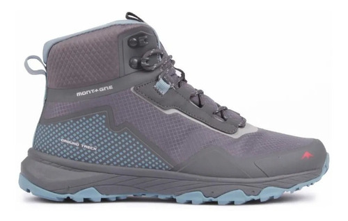 Zapatillas Bota Montagne Groundtreck Trekking Mujer - Olivos