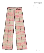 Comprar Moldes Pantalón Clásico Mujer, Pretina Pasada.