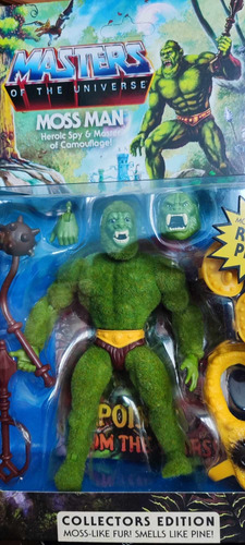 Masters Of The Universe Origins Moss Man Exclusivo Walmart 