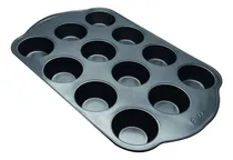 Comprar Molde Para 12 Muffins Con Antiadherente Ekco Acero Inoxidabl